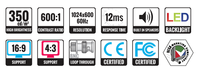 details about monitor specifications